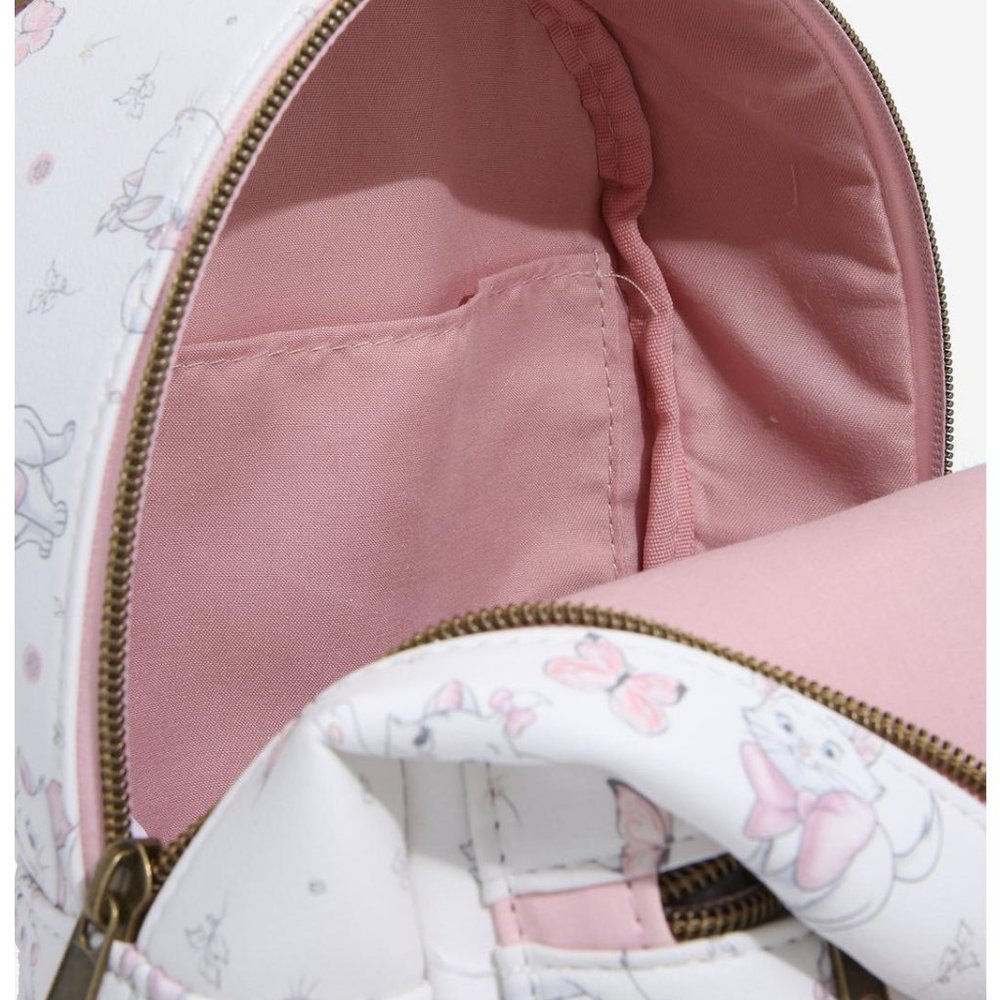 New! Loungefly Disney The Aristocats Mini Backpack - Picture 4 of 5